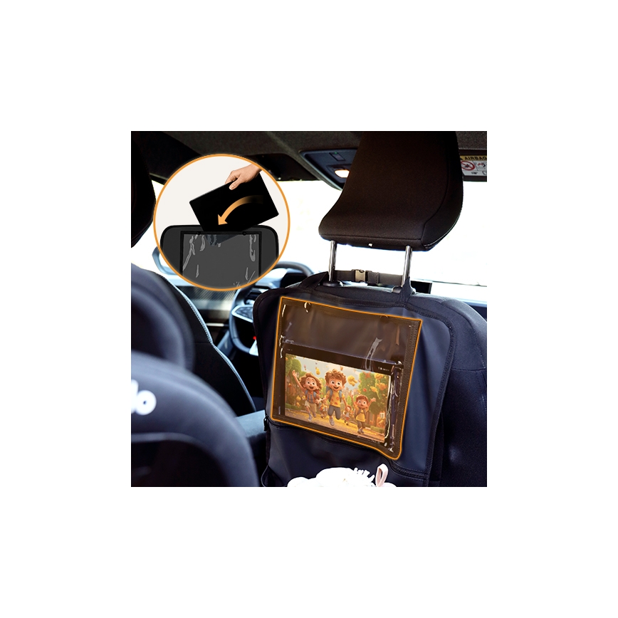 Lionelo - Sätesorganiserare SEAT ORGANIZER Svart