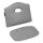 Lionelo - Sittdyna till barnmatstol FLORIS CUSHION Grey Stone