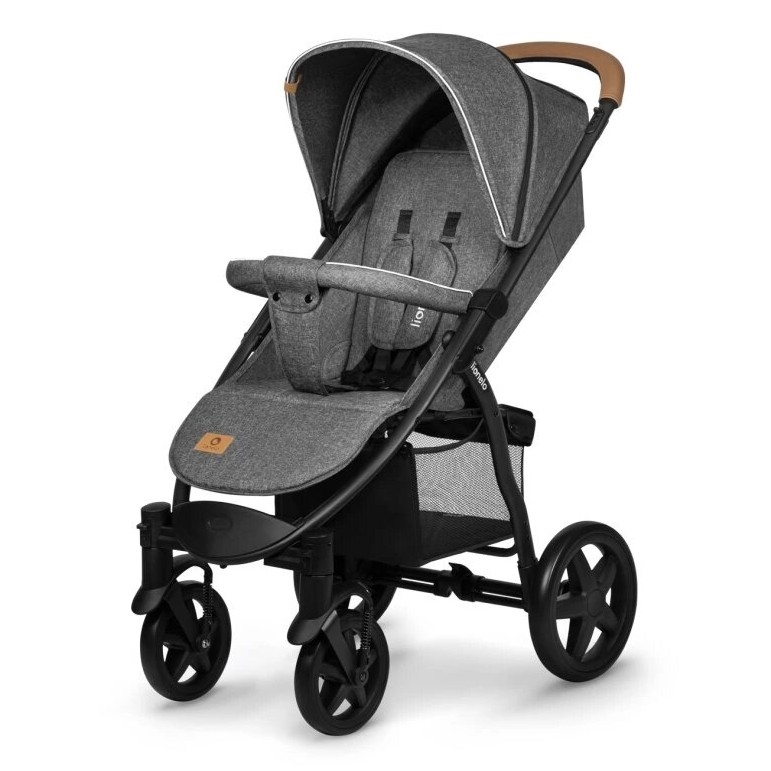 Lionelo - Sittvagn ANNET PLUS grå