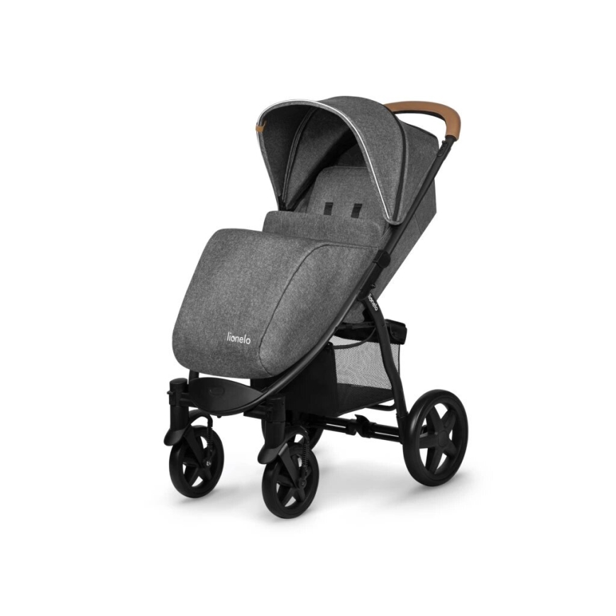 Lionelo - Sittvagn ANNET PLUS grå