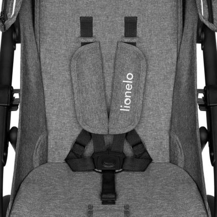 Lionelo - Sittvagn ANNET PLUS grå