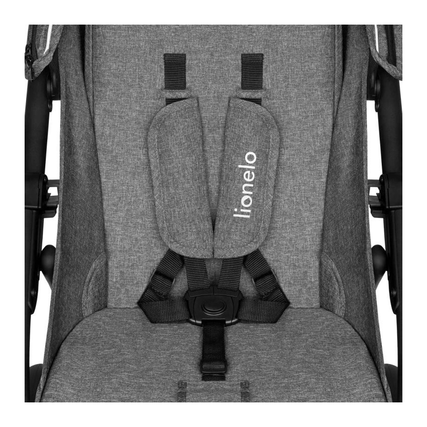 Lionelo - Sittvagn ANNET PLUS grå