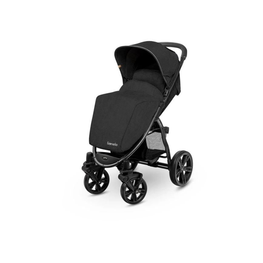 Lionelo - Sittvagn ANNET PLUS svart
