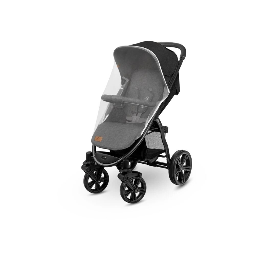 Lionelo - Sittvagn ANNET PLUS svart