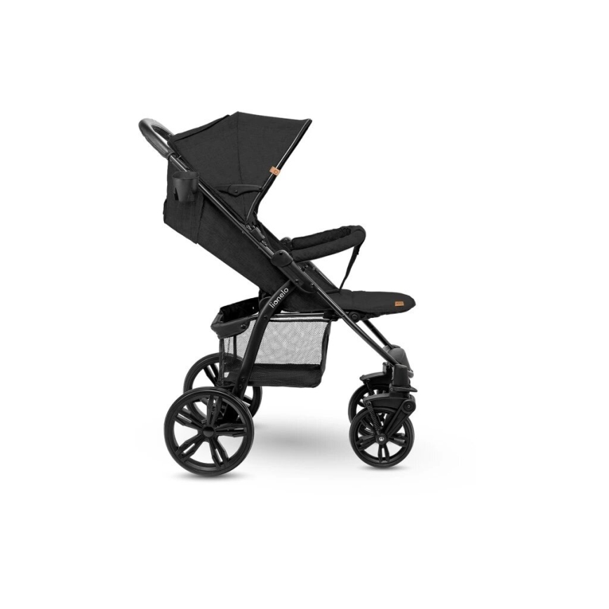Lionelo - Sittvagn ANNET PLUS svart
