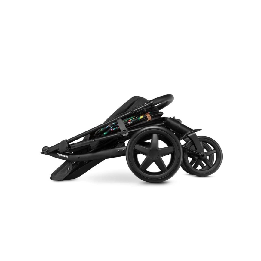 Lionelo - Sittvagn ANNET PLUS svart