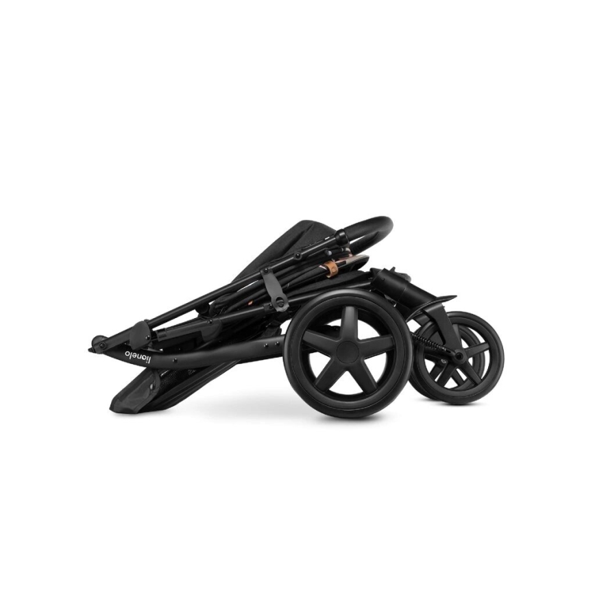 Lionelo - Sittvagn ANNET PLUS svart