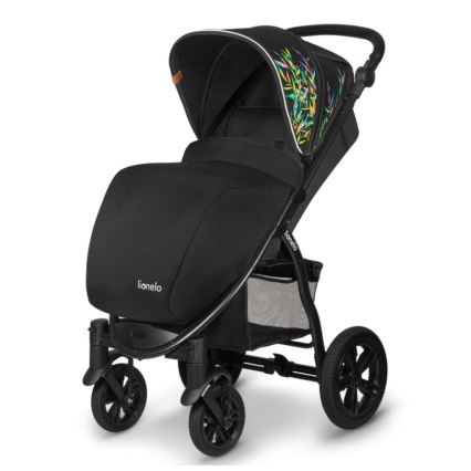 Lionelo - Sittvagn ANNET TOUR svart/grön