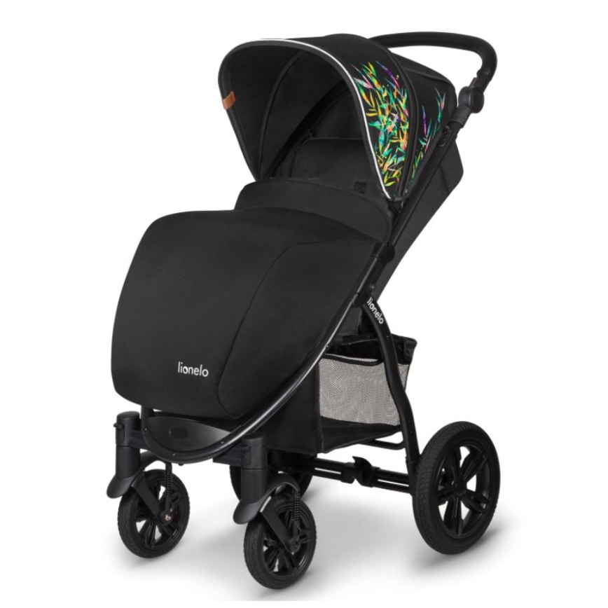 Lionelo - Sittvagn ANNET TOUR svart/grön