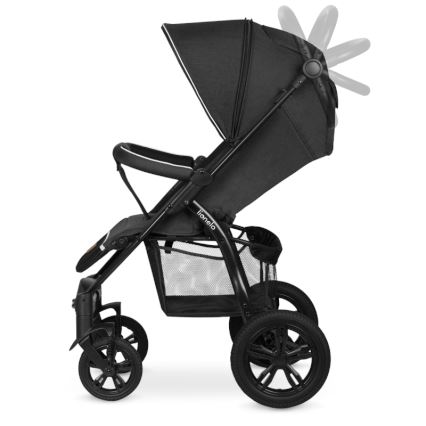 Lionelo - Sittvagn ANNET TOUR svart