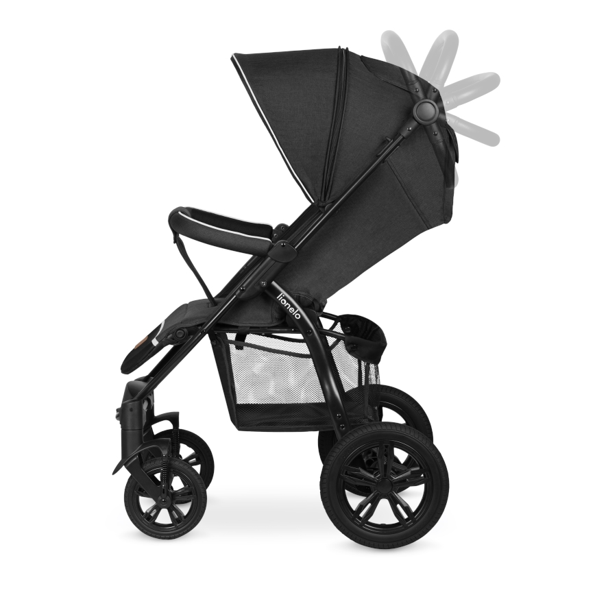 Lionelo - Sittvagn ANNET TOUR svart