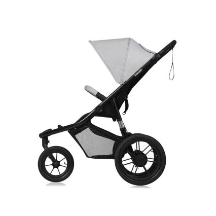 Lionelo - Sittvagn AZURA svart/grå