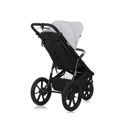 Lionelo - Sittvagn AZURA svart/grå