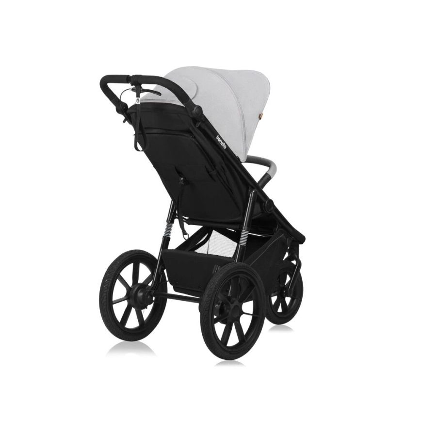 Lionelo - Sittvagn AZURA svart/grå