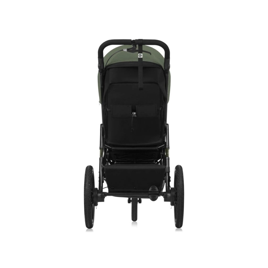 Lionelo - Sittvagn AZURA svart/grön