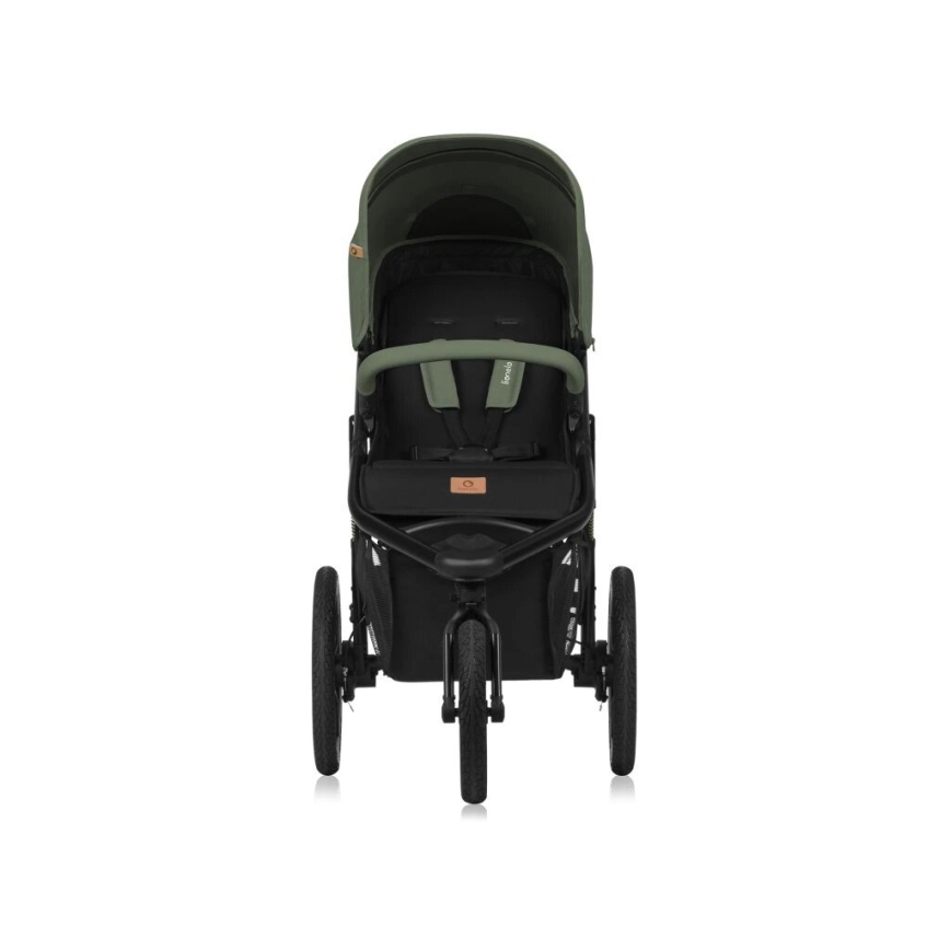 Lionelo - Sittvagn AZURA svart/grön
