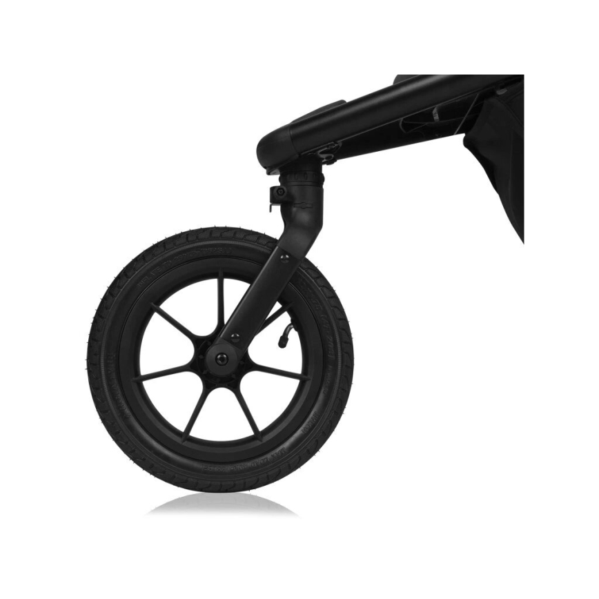 Lionelo - Sittvagn AZURA svart/grön