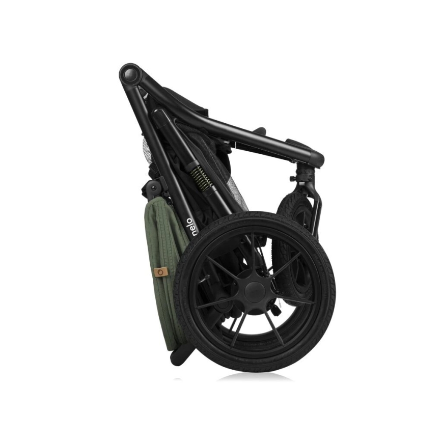 Lionelo - Sittvagn AZURA svart/grön