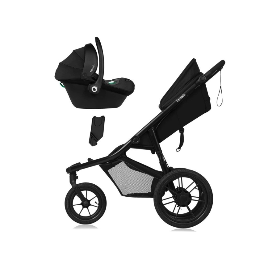 Lionelo - Sittvagn AZURA svart
