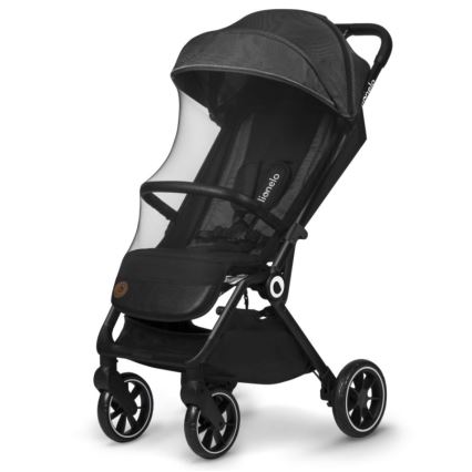 Lionelo - Sittvagn CLOE svart/grå