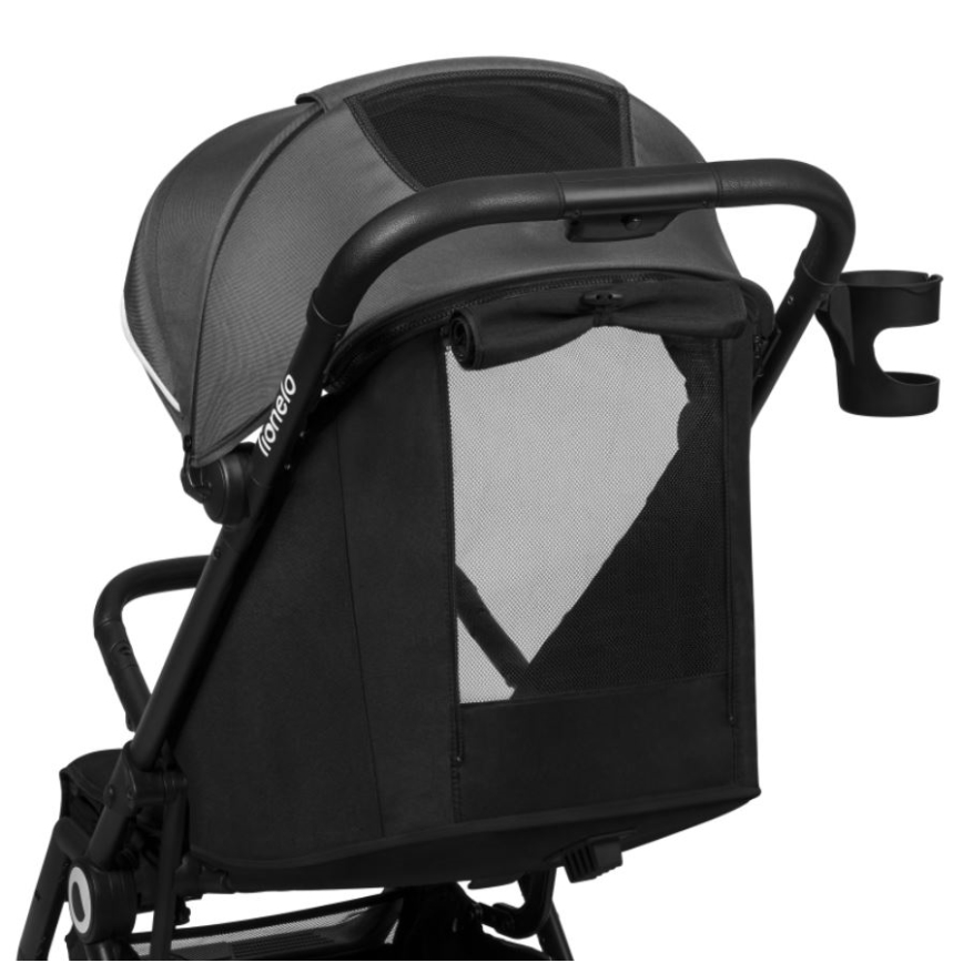 Lionelo - Sittvagn CLOE svart/grå