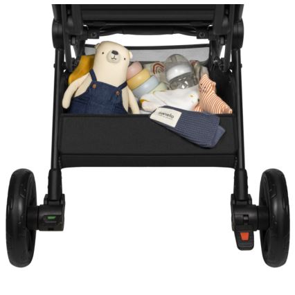 Lionelo - Sittvagn CLOE svart/grå