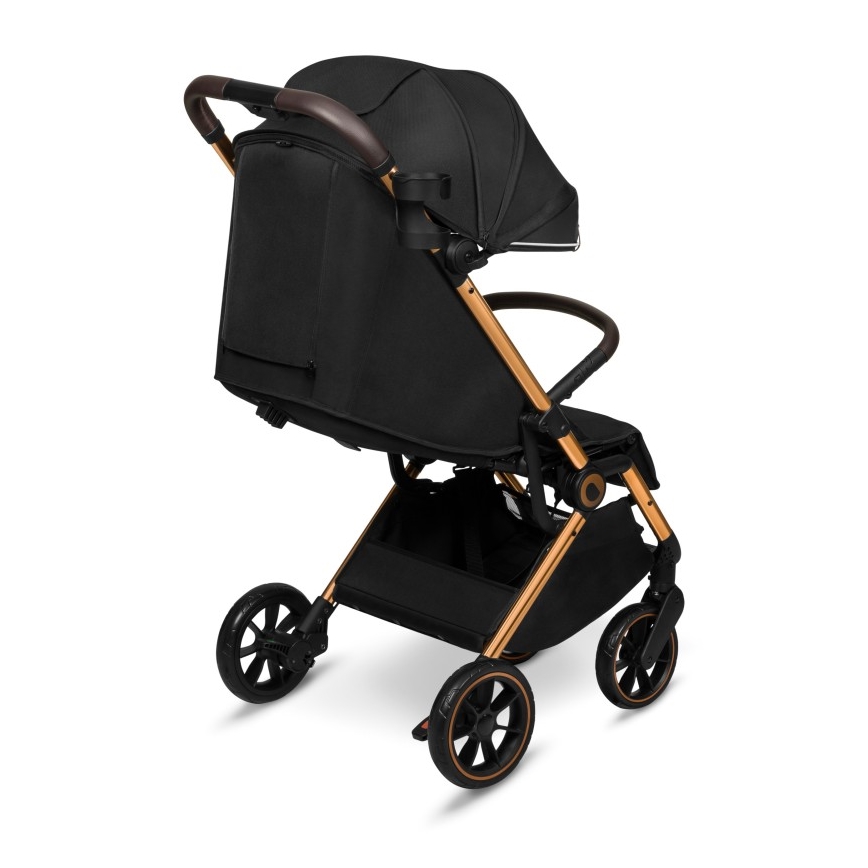 Lionelo - Sittvagn CLOE svart/guld