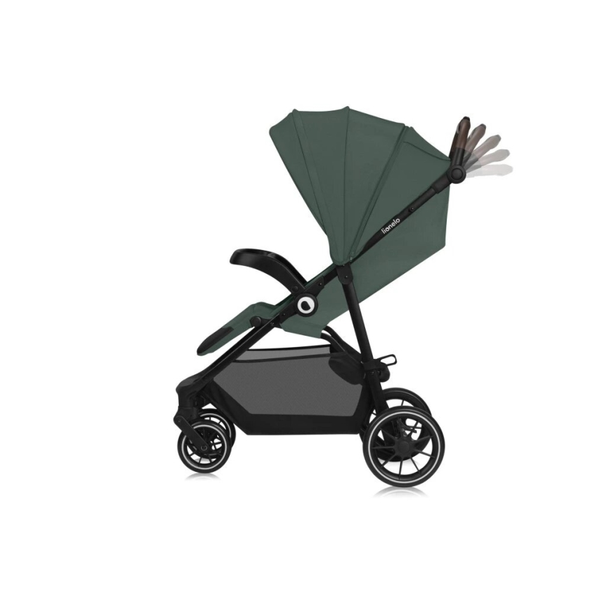 Lionelo - Sittvagn EMMA ONE grön/svart