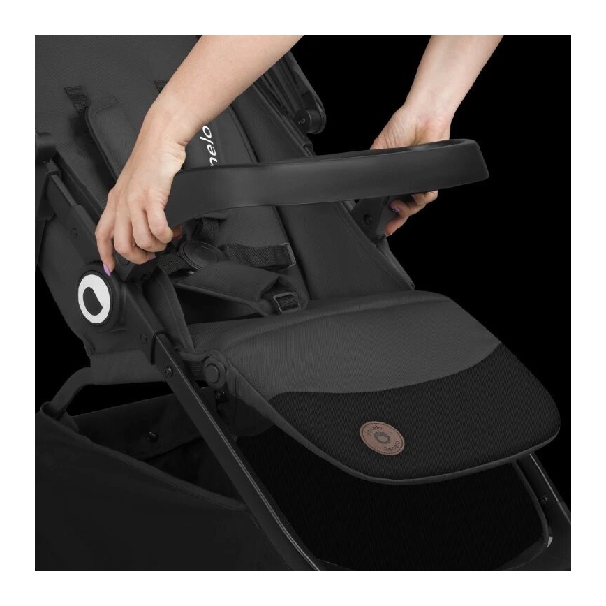 Lionelo - Sittvagn EMMA ONE svart