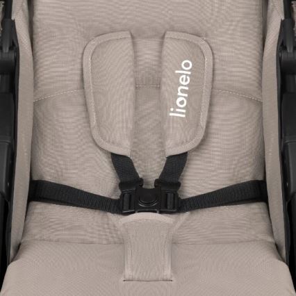 Lionelo - Sittvagn EMMA PLUS beige/svart