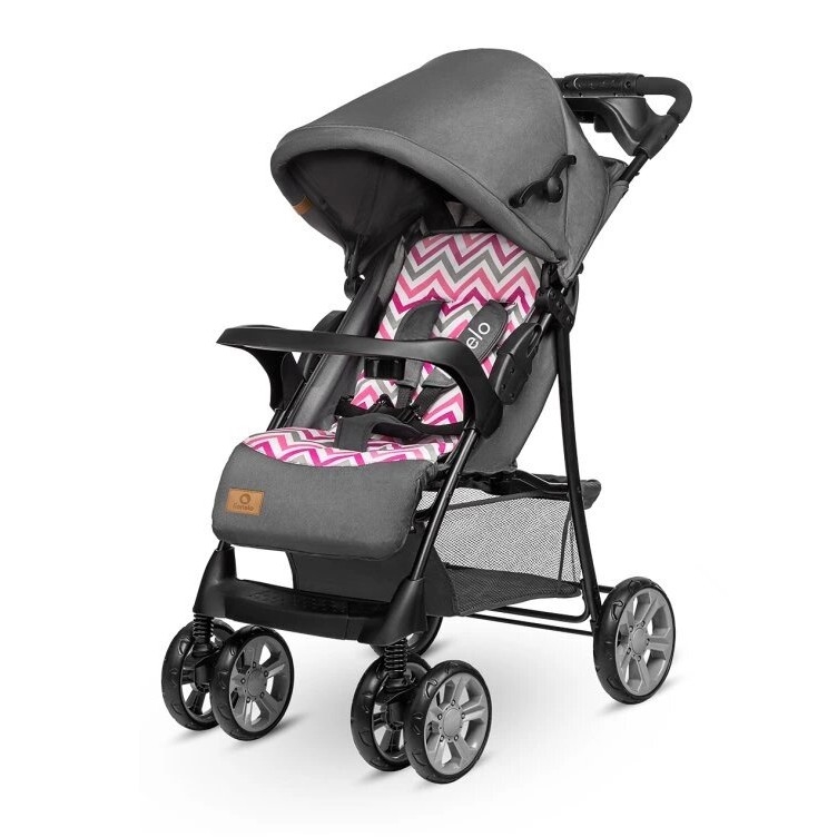 Lionelo - Sittvagn EMMA PLUS grå