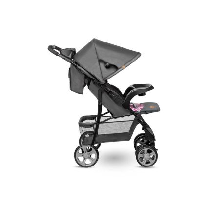 Lionelo - Sittvagn EMMA PLUS grå
