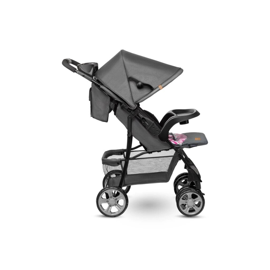 Lionelo - Sittvagn EMMA PLUS grå