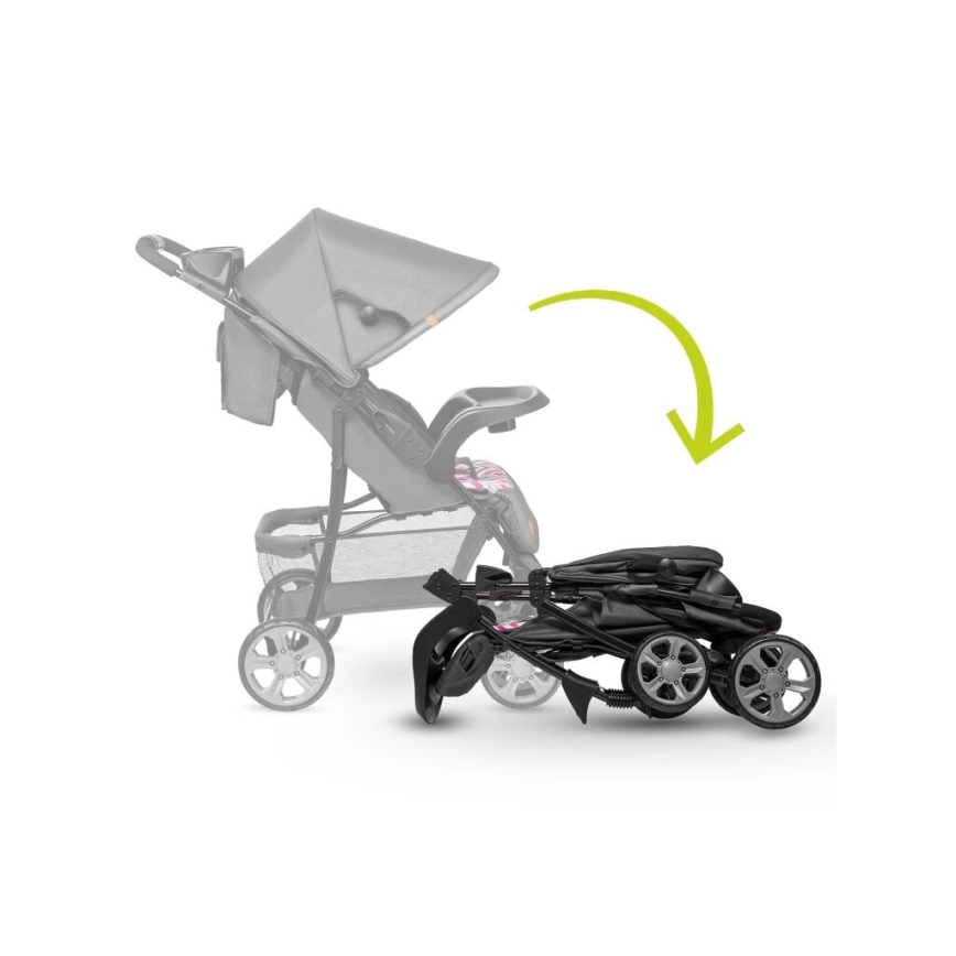Lionelo - Sittvagn EMMA PLUS grå