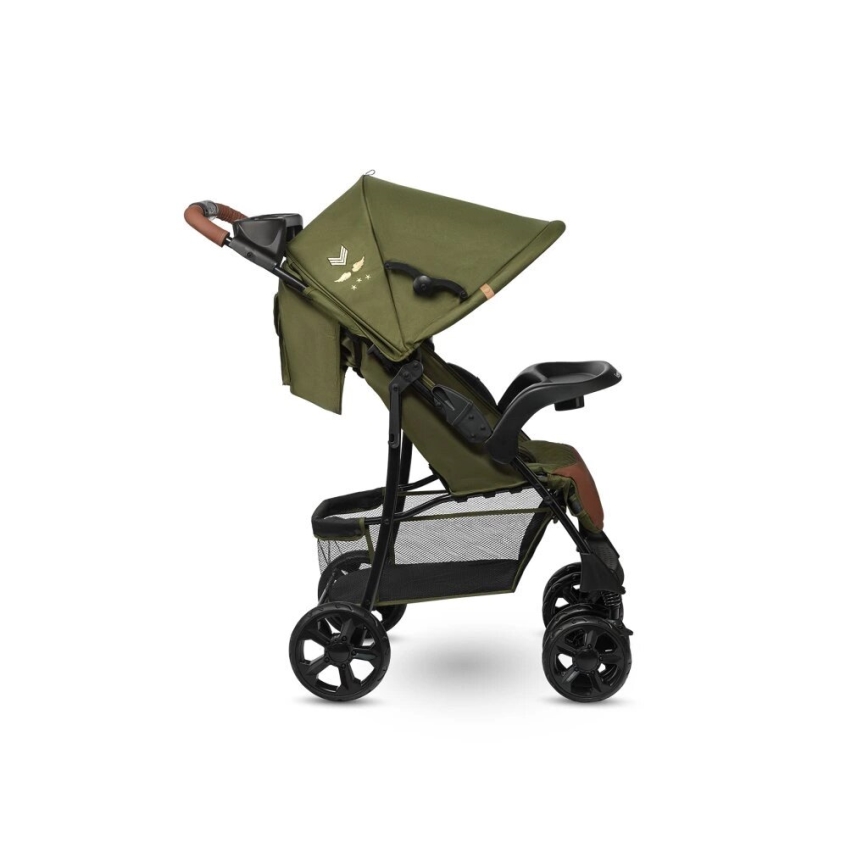 Lionelo - Sittvagn EMMA PLUS grön