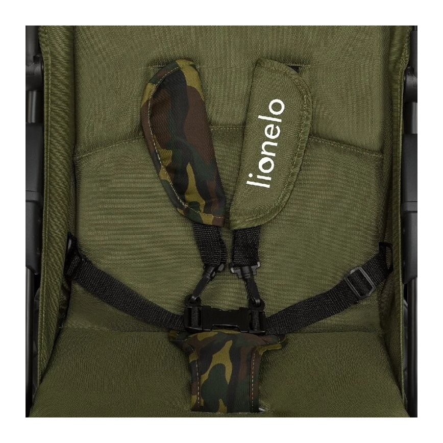 Lionelo - Sittvagn EMMA PLUS grön