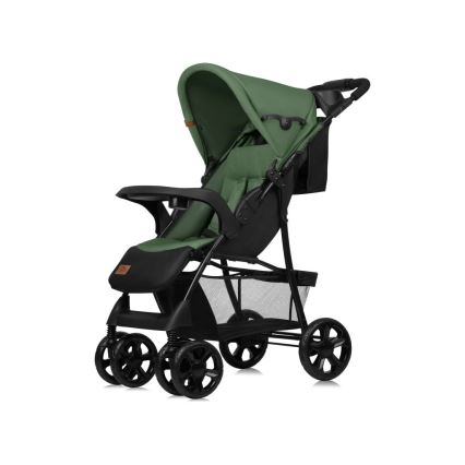 Lionelo - Sittvagn EMMA PLUS grön/svart