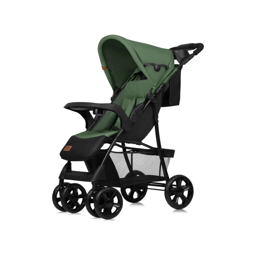 Lionelo - Sittvagn EMMA PLUS grön/svart