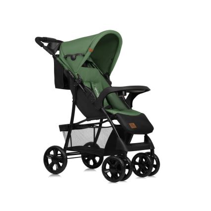 Lionelo - Sittvagn EMMA PLUS grön/svart