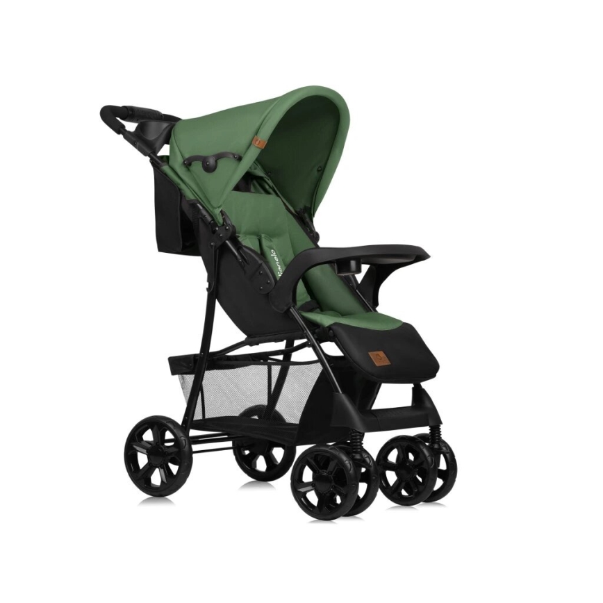 Lionelo - Sittvagn EMMA PLUS grön/svart