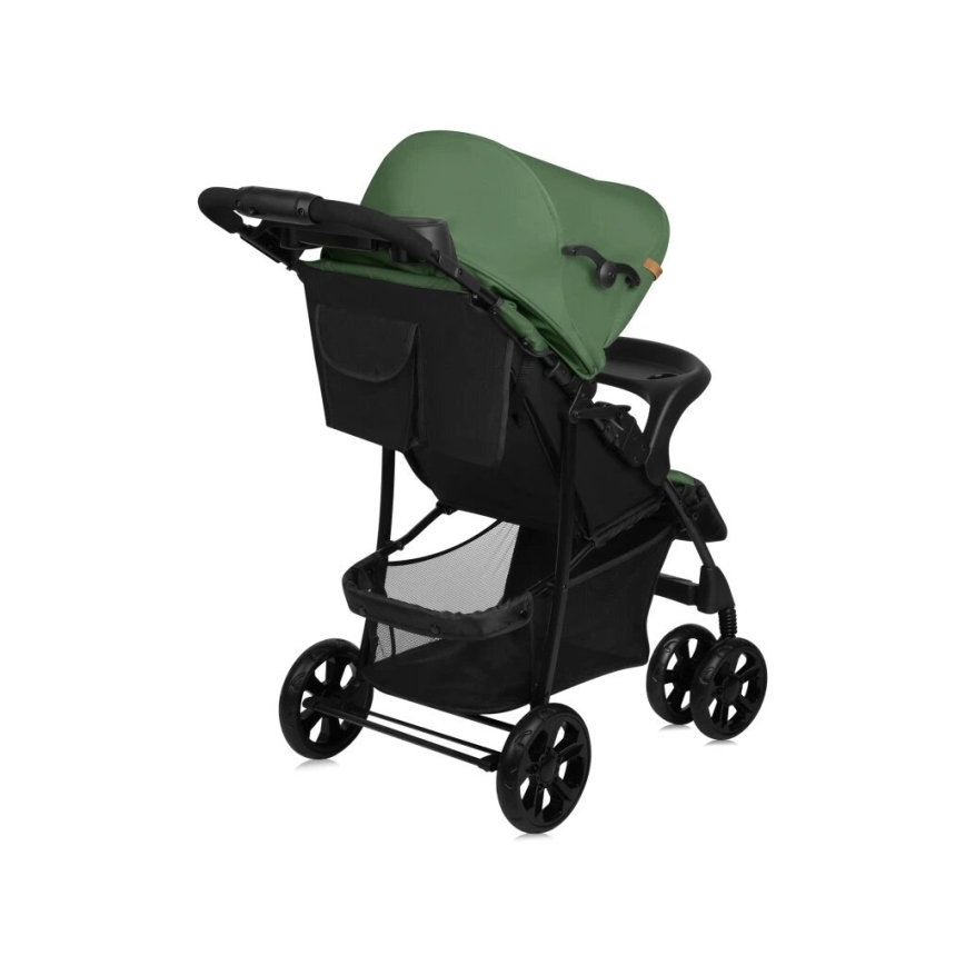 Lionelo - Sittvagn EMMA PLUS grön/svart