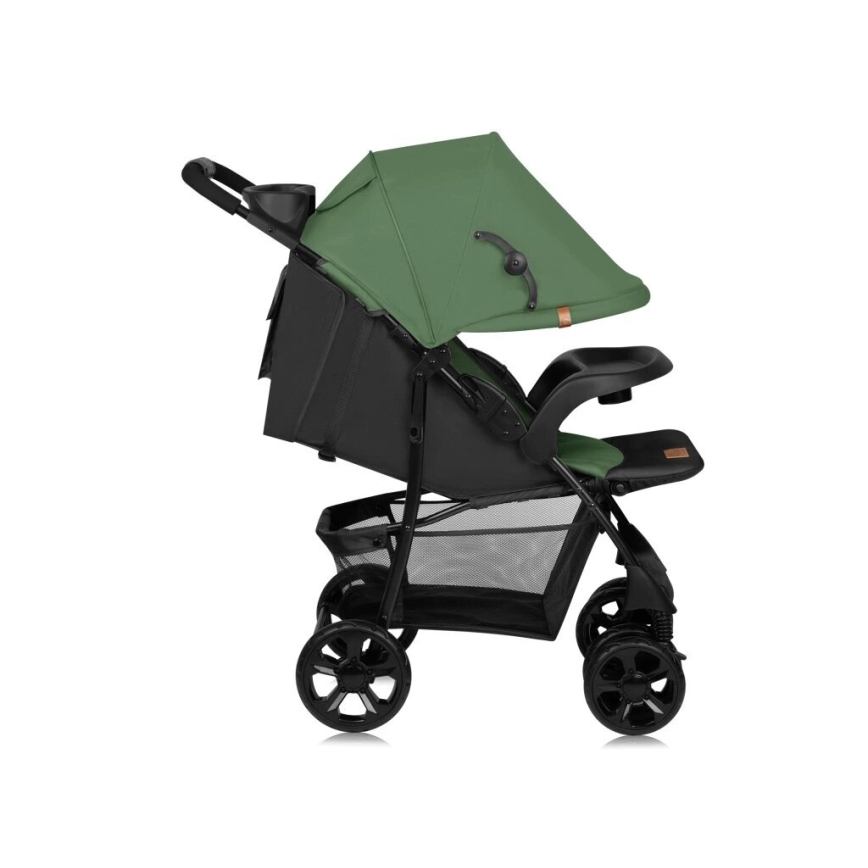 Lionelo - Sittvagn EMMA PLUS grön/svart