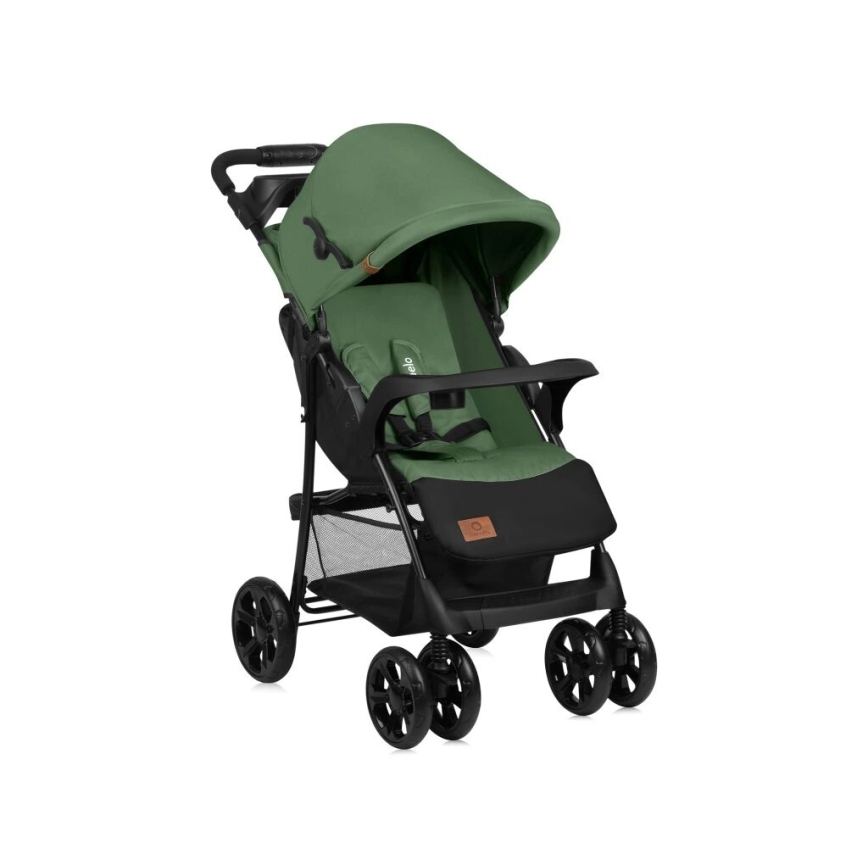 Lionelo - Sittvagn EMMA PLUS grön/svart