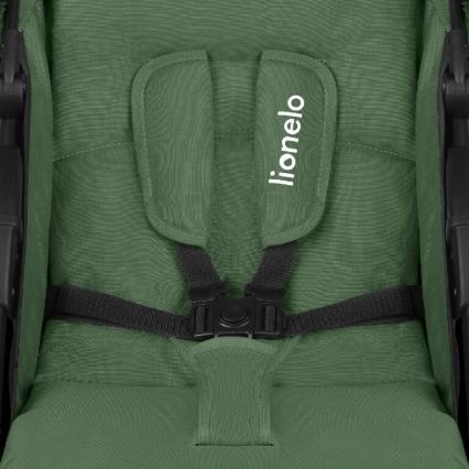 Lionelo - Sittvagn EMMA PLUS grön/svart