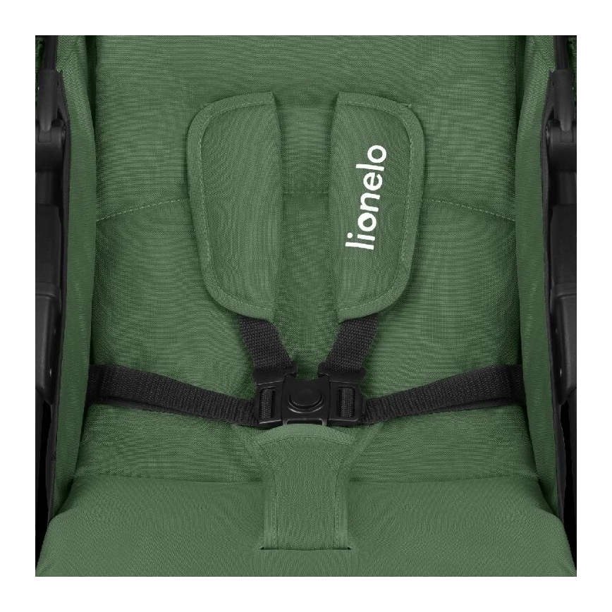 Lionelo - Sittvagn EMMA PLUS grön/svart