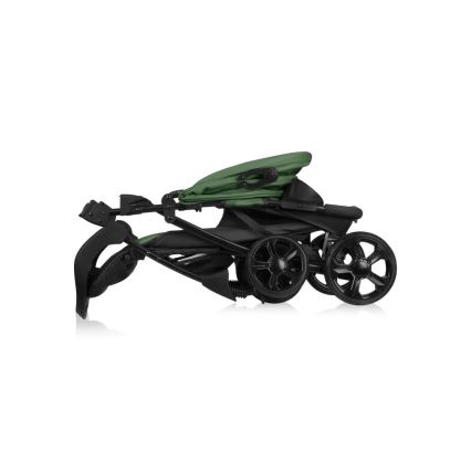 Lionelo - Sittvagn EMMA PLUS grön/svart
