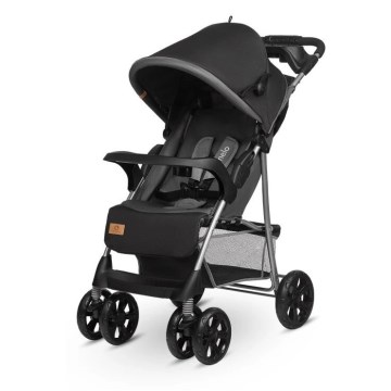 Lionelo - Sittvagn EMMA PLUS svart