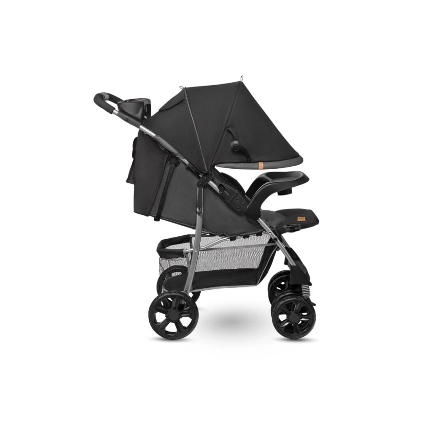 Lionelo - Sittvagn EMMA PLUS svart
