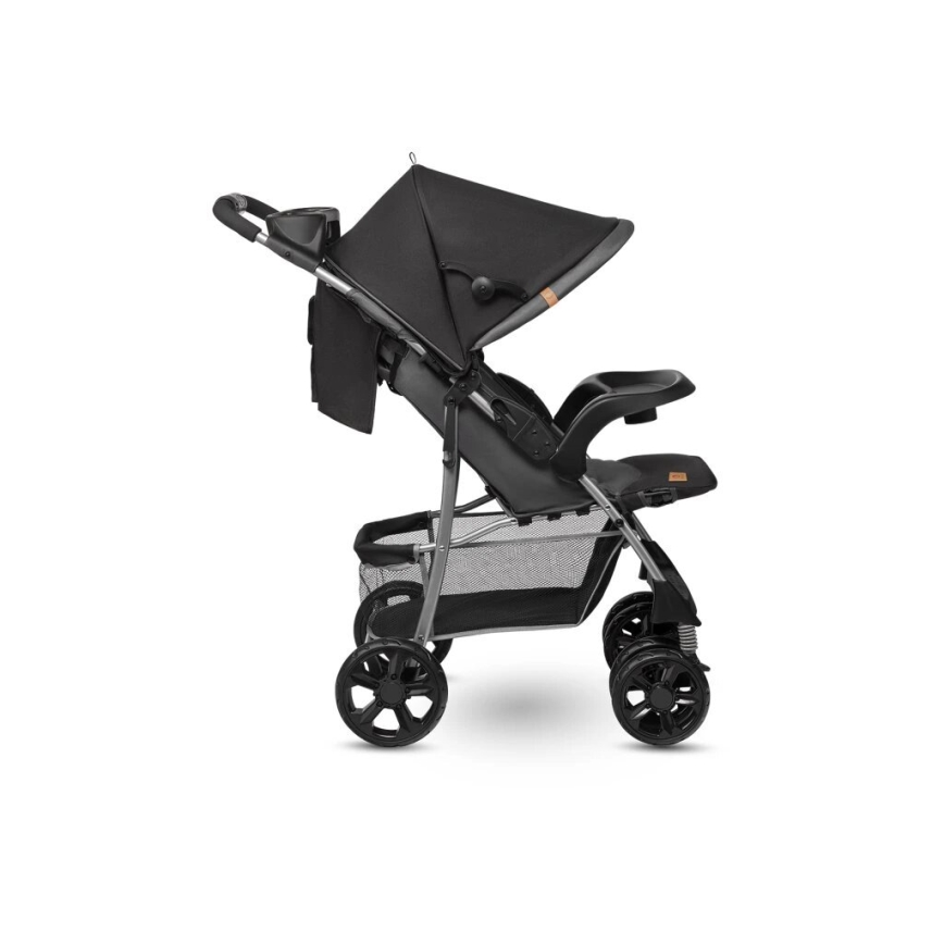 Lionelo - Sittvagn EMMA PLUS svart