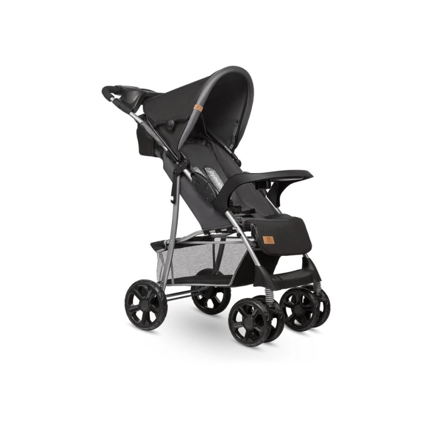 Lionelo - Sittvagn EMMA PLUS svart